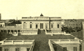 Vista del Hospital Italiano desde la terraza