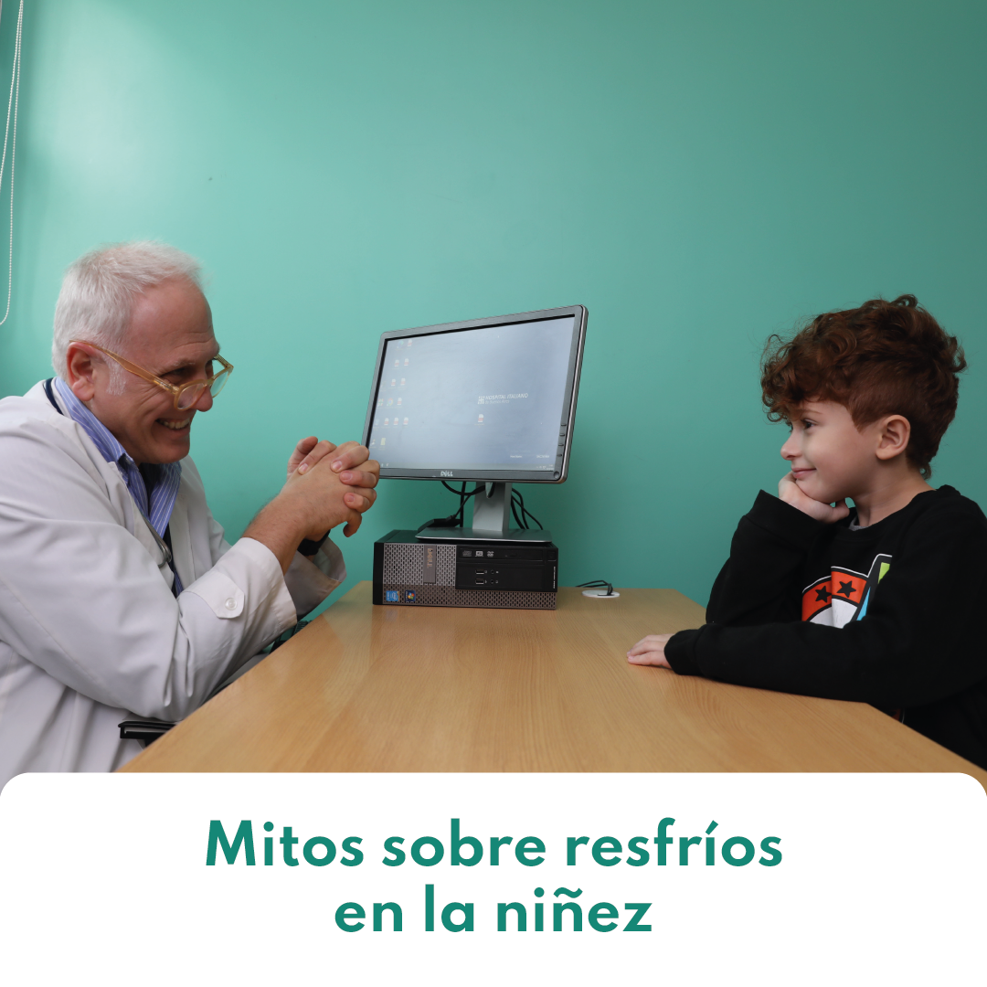 Resfríos en la niñez