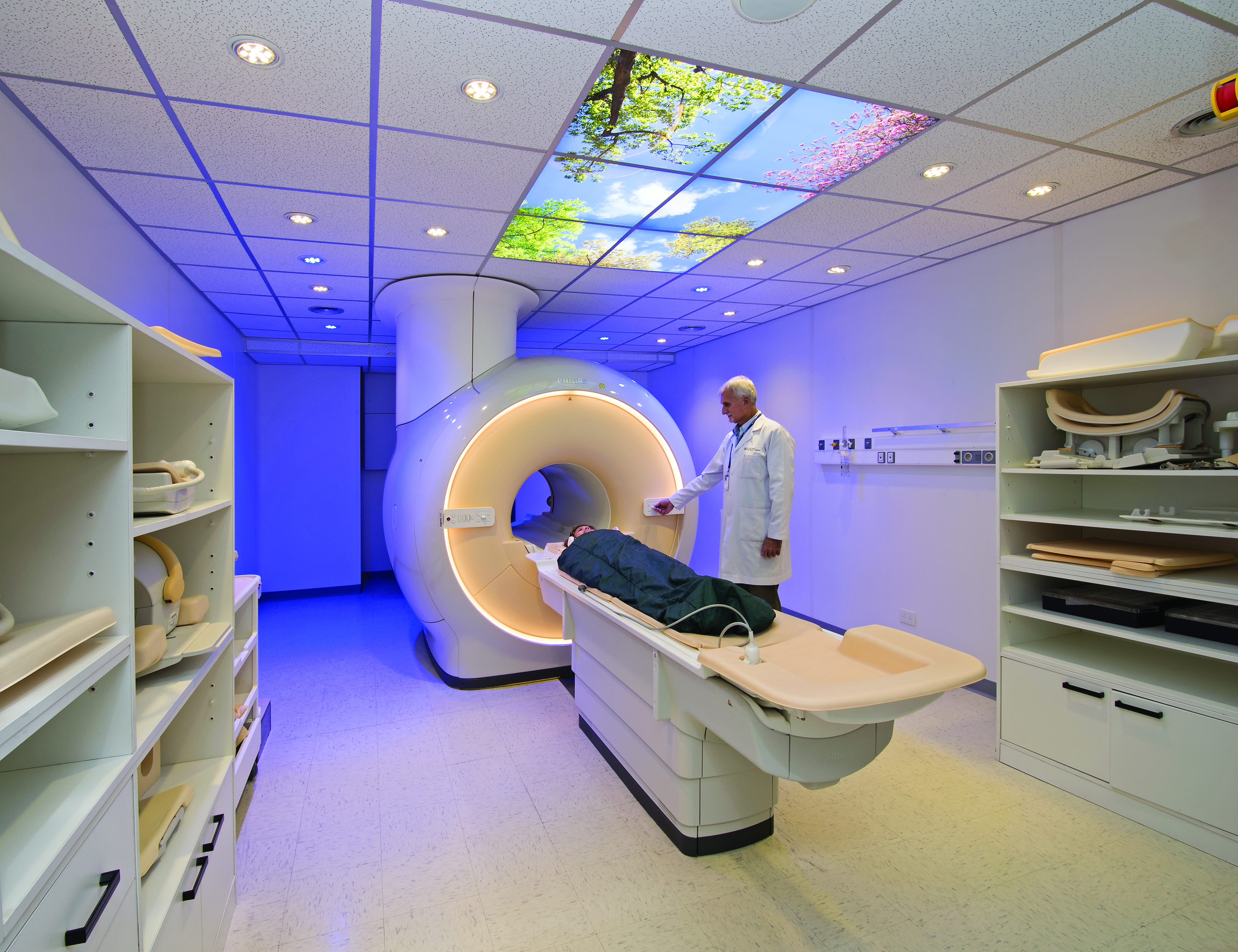Resonador magnético del Hospital Italiano