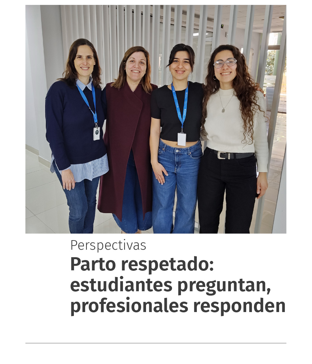 Parto respetado: estudiantes preguntan, profesionales responden