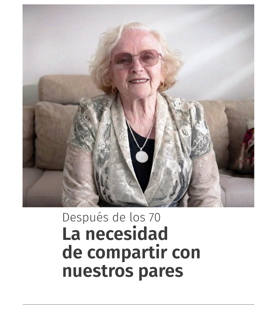 La necesidad de compartir con nuestros pares