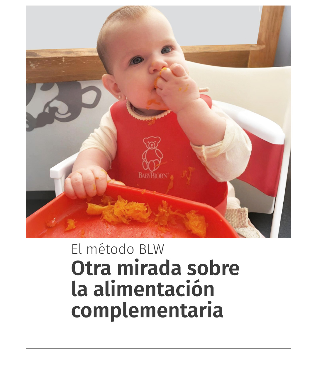 El método BLW: otra mirada sobre la alimentación complementaria