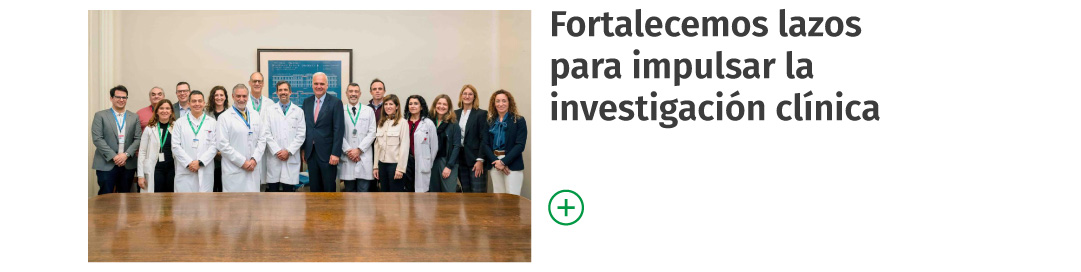 Fortalecemos lazos para impulsar la investigación clínica
