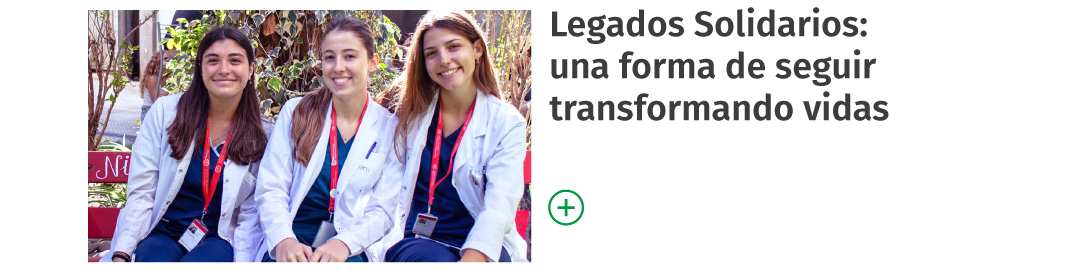 Legados solidarios: una forma de seguir transformando vidas