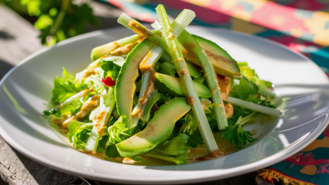 ensalada palta y apio