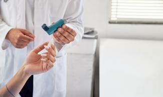 como usar dispositivo inhalatorio - neumonologia