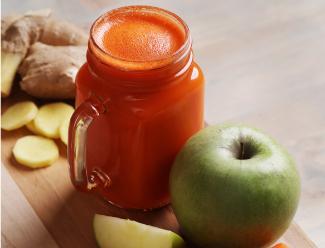 jugo zanahoria y manzana