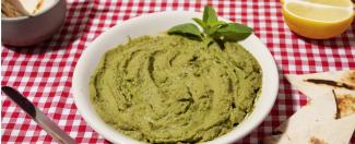 hummus de arvejas