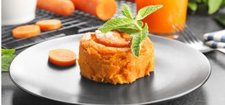 flan de zanahorias