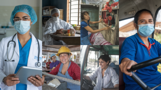 mujer trabajadora